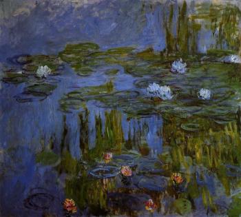 Claude Oscar Monet : Water Lilies XLVI